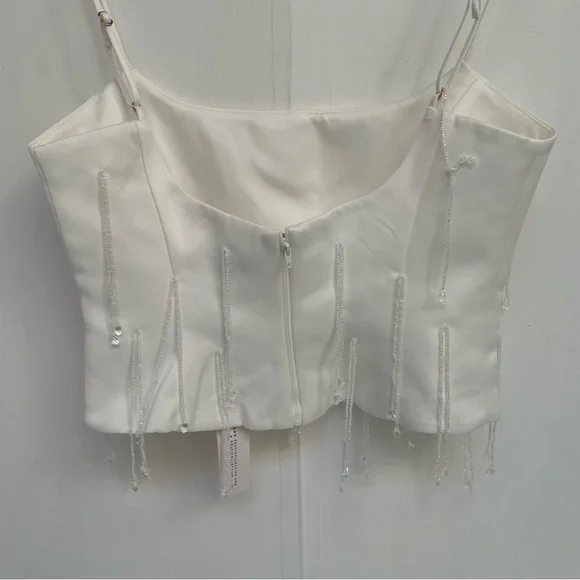 Anthropologie Delfi Collective Bijou & Joya Crop Top Mini Skirt Set NWT - Picture 7 of 16